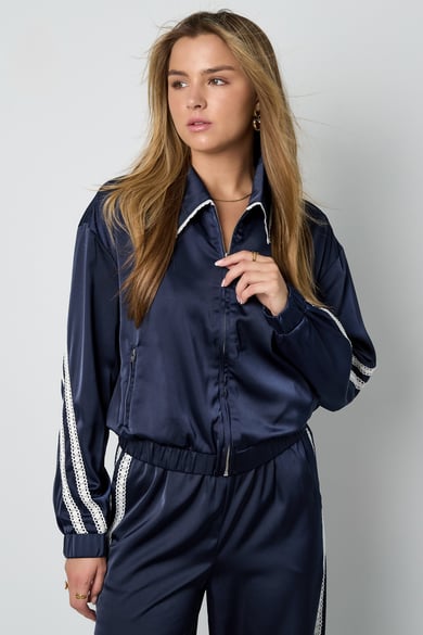 Sportliche Jacke in Satinoptik h5 Bild7